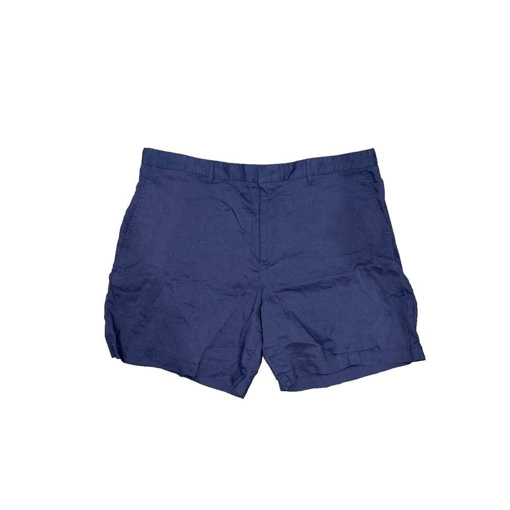 Theory Navy Blue Mid-Thigh Bermuda Shorts Men Sz 40 A004060 - Picture 2 of 9